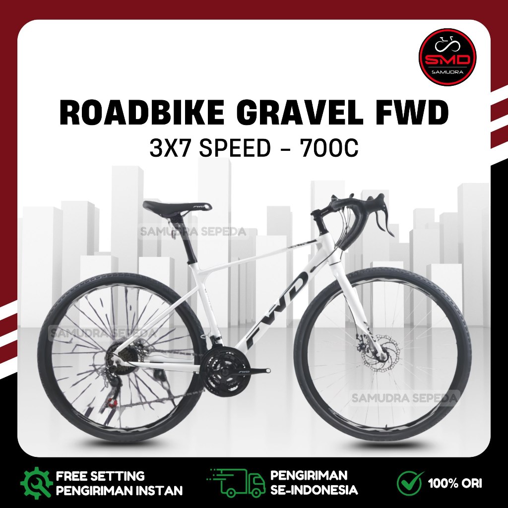 Sepeda Balap RoadBike ODESSY 700C 1010S / 1011 // EVERGREEN GRAVEL JAZZ // EVERGREEN GRAVEL BOSTON R