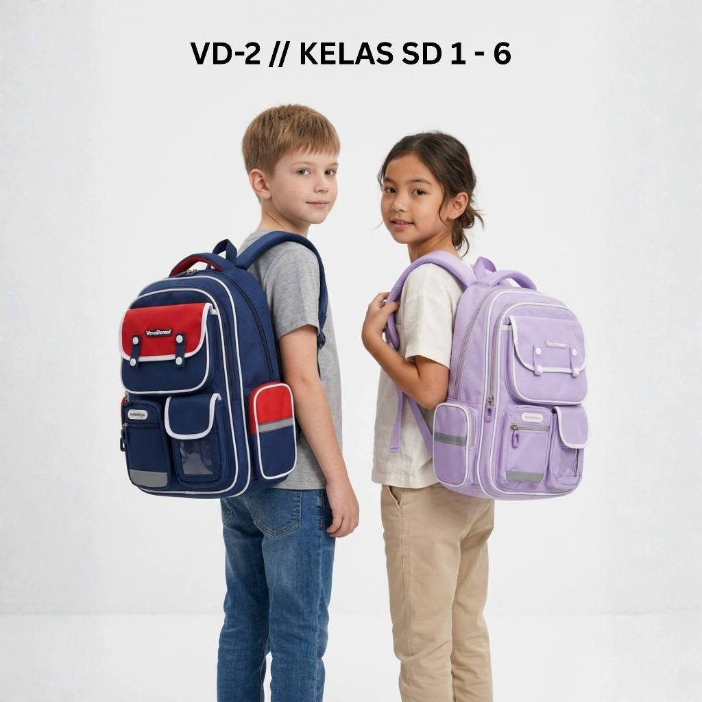 [VD-2] TAS RANSEL ANAK SEKOLAH TK SD LAKI LAKI PEREMPUAN IMPORT CHINA SEKOLAH PLAYGROUP ANTI AIR SEN