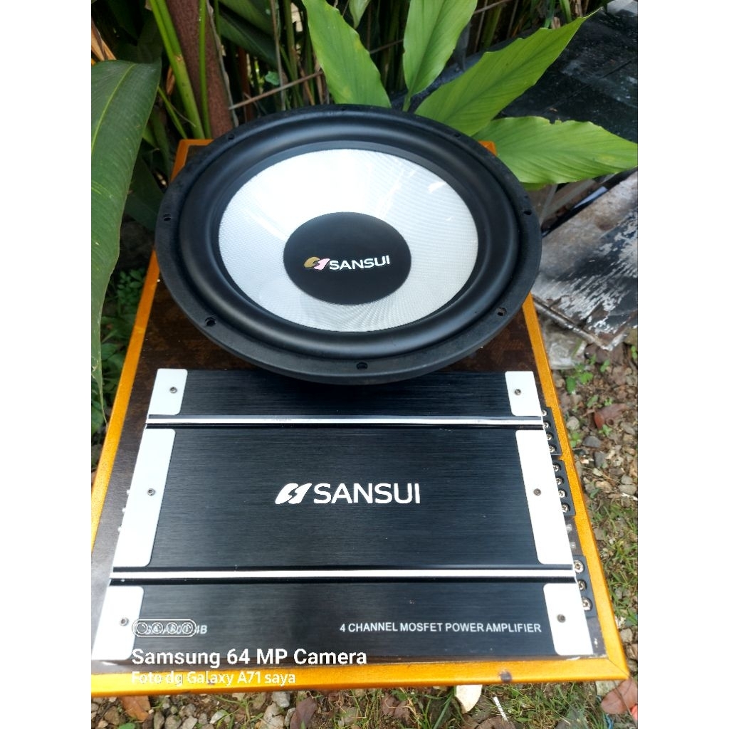 power dan subwoofer sansui