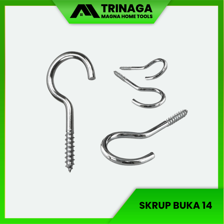 SKRUP GANTUNGAN BAJU/BURUNG/KUNCI NOMOR 4/6/8/12/14/16