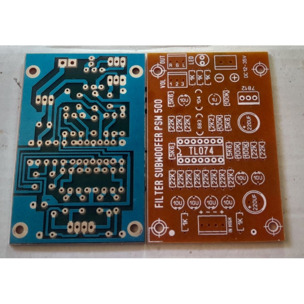 PCB FILTER SUBWOOFER PSW500 SOKET
