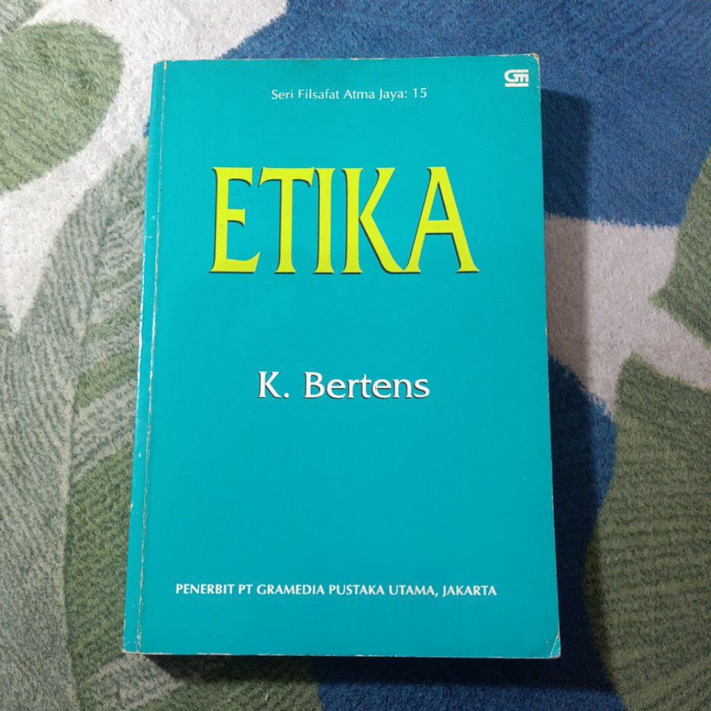 BUKU ETIKA SERI FILSAFAT ATMA JAYA K BERTENS