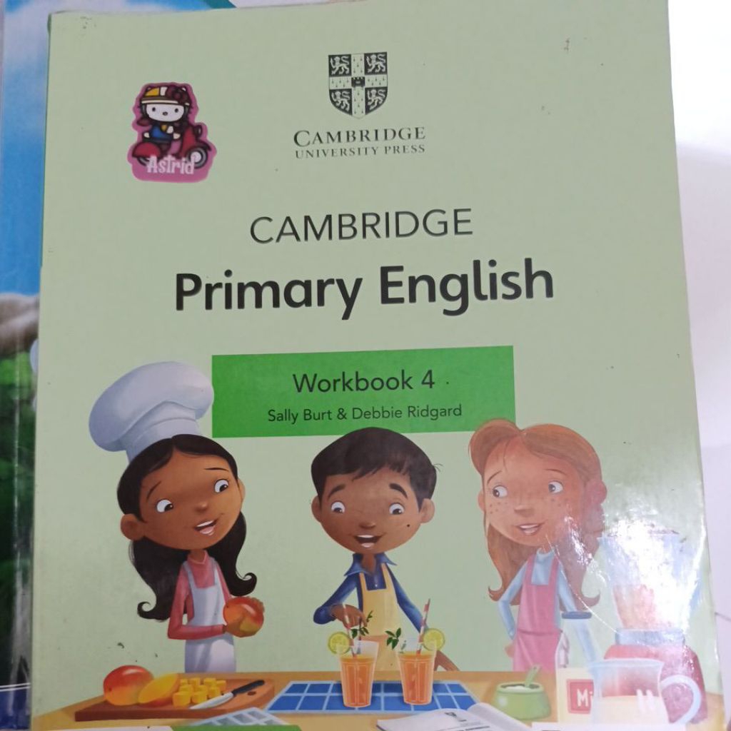Cambridge primary English workbook 4