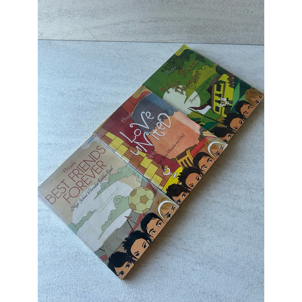 preloved novel orizuka high school paradise series