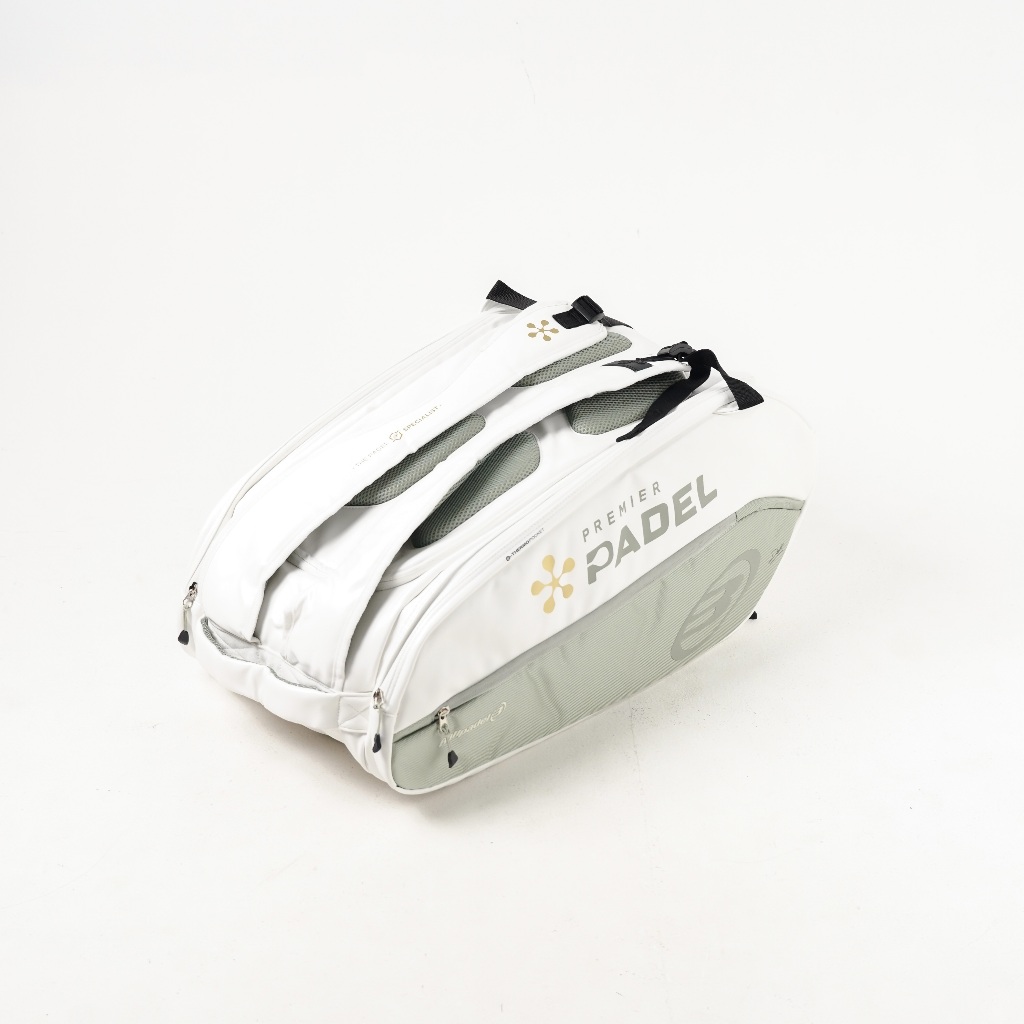 Tas BULLPADEL VERTEX PREMIER PADEL GREEN WHITE PADEL BAG 100% ORIGINAL