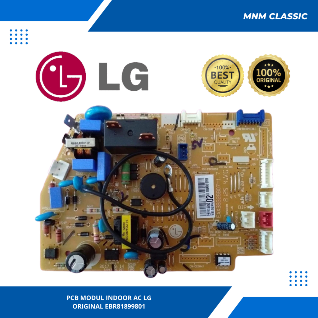 PCB MODUL INDOOR AC LG ORIGINAL EBR81899801 T06EMV