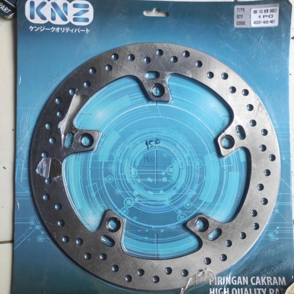 Piringan cakram depan cbr 150r facelift k45n k45g knz original
