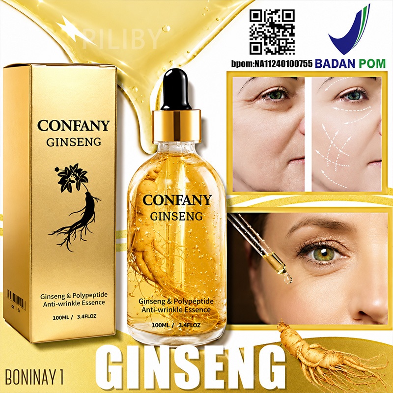 BPOM isi serum ginseng korea asli anti aging serum 24k gold serum serum wajah ginseng serum ginseng 