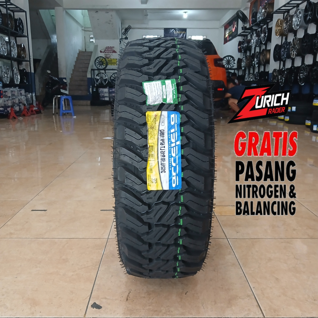Ban Mobil Offroad 31 Accelera M/T01 Ukuran 31 x 10.5 R15 Ban Kasar Mobil Ring 15 31 X 10.5 MT01 - Hs