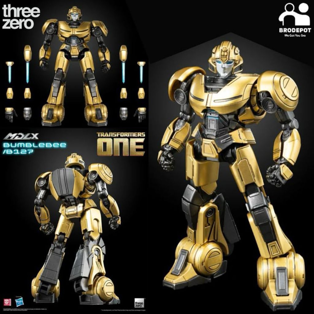 figure threezero bumblebee b127 transformer one