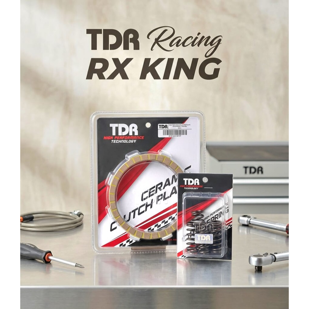 KAMPAS KOPLING TDR KAMPAS RACING TDR -RX KING RX SPECIAL DAN PER KOPLING RACING TDR  RX KING