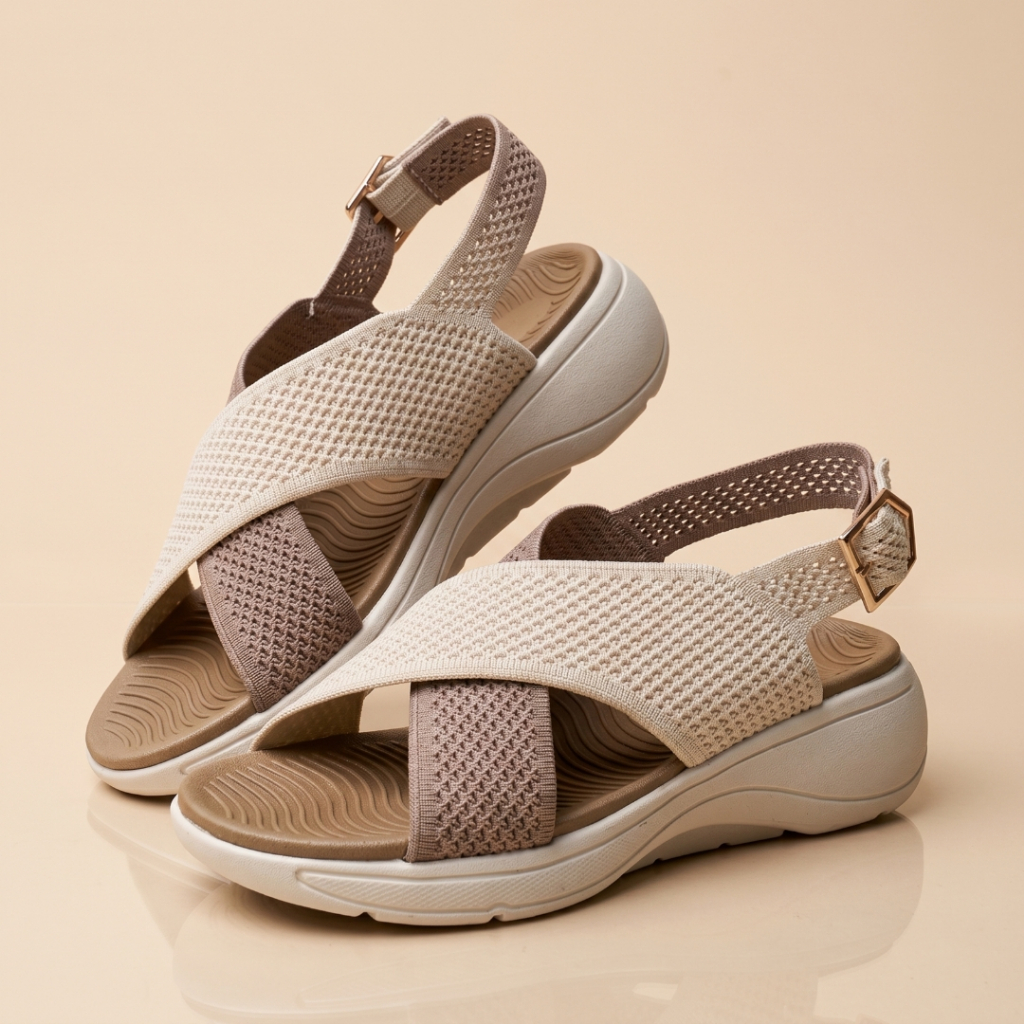Sandal Wanita Tali Casual Shoes Fashion Korean Style Kulit Premium Trendy Kekinian SP2504