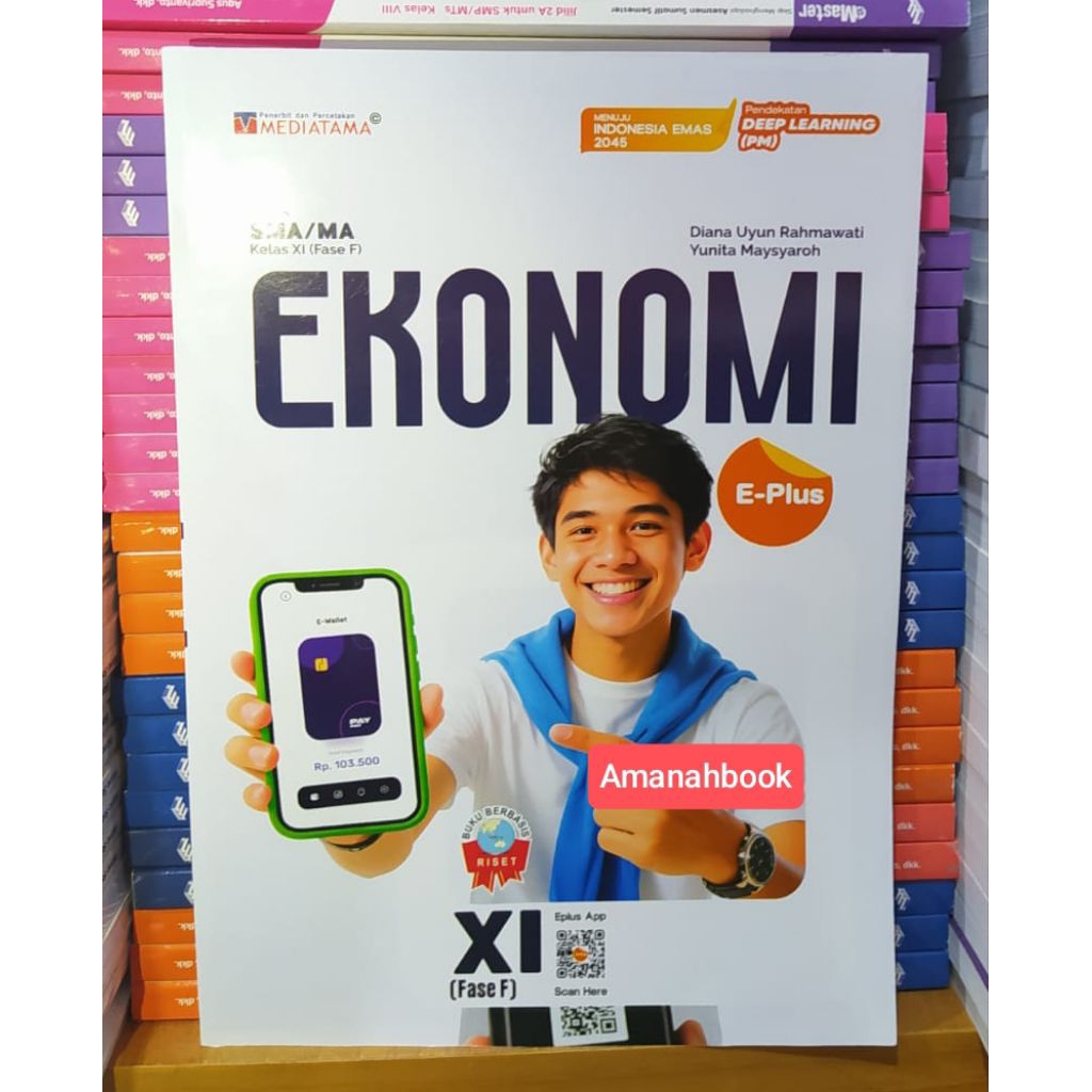 Buku E Plus Ekonomi SMA Kelas 11 Kurikulum Merdeka Mediatama