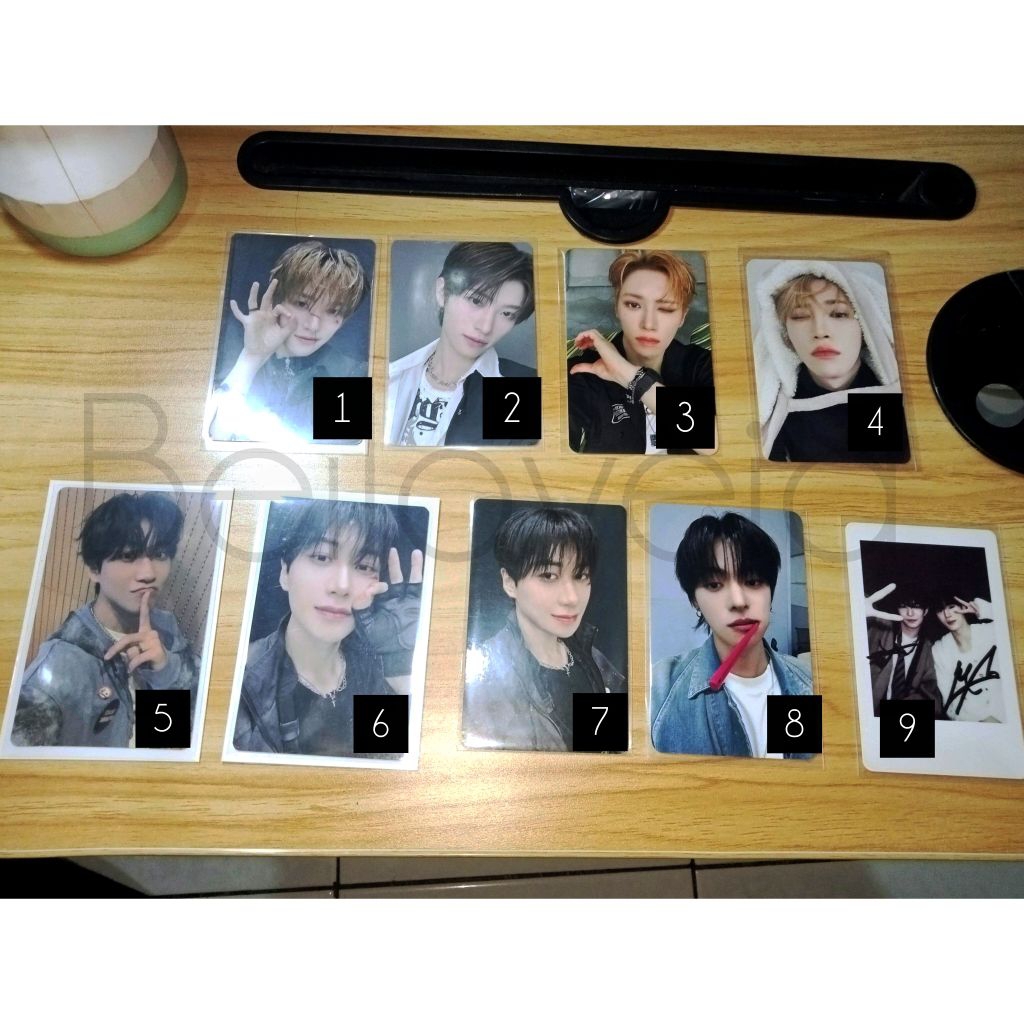 [READY] OFFICIAL PHOTOCARD AFTER JOURNEY BOYS 2 PLANET JUNSEO HENGYU KAIWEN ARNO LEO ALD1 MODYSEEY