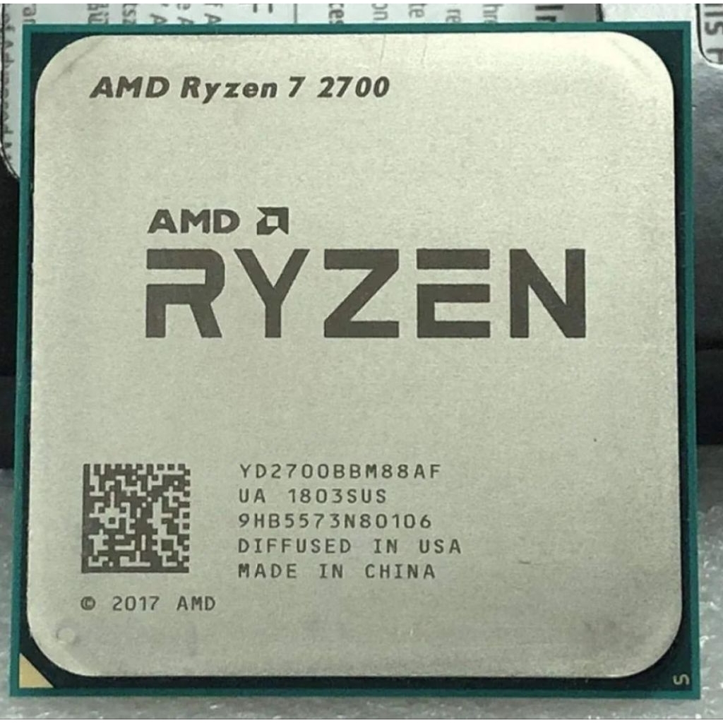 AMD Ryzen 7 1700/2700 Series Tray