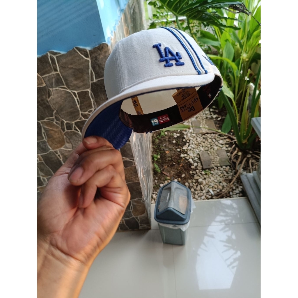 Topi New era size 67/8 .. 54cm La dodger flawles sidr logo