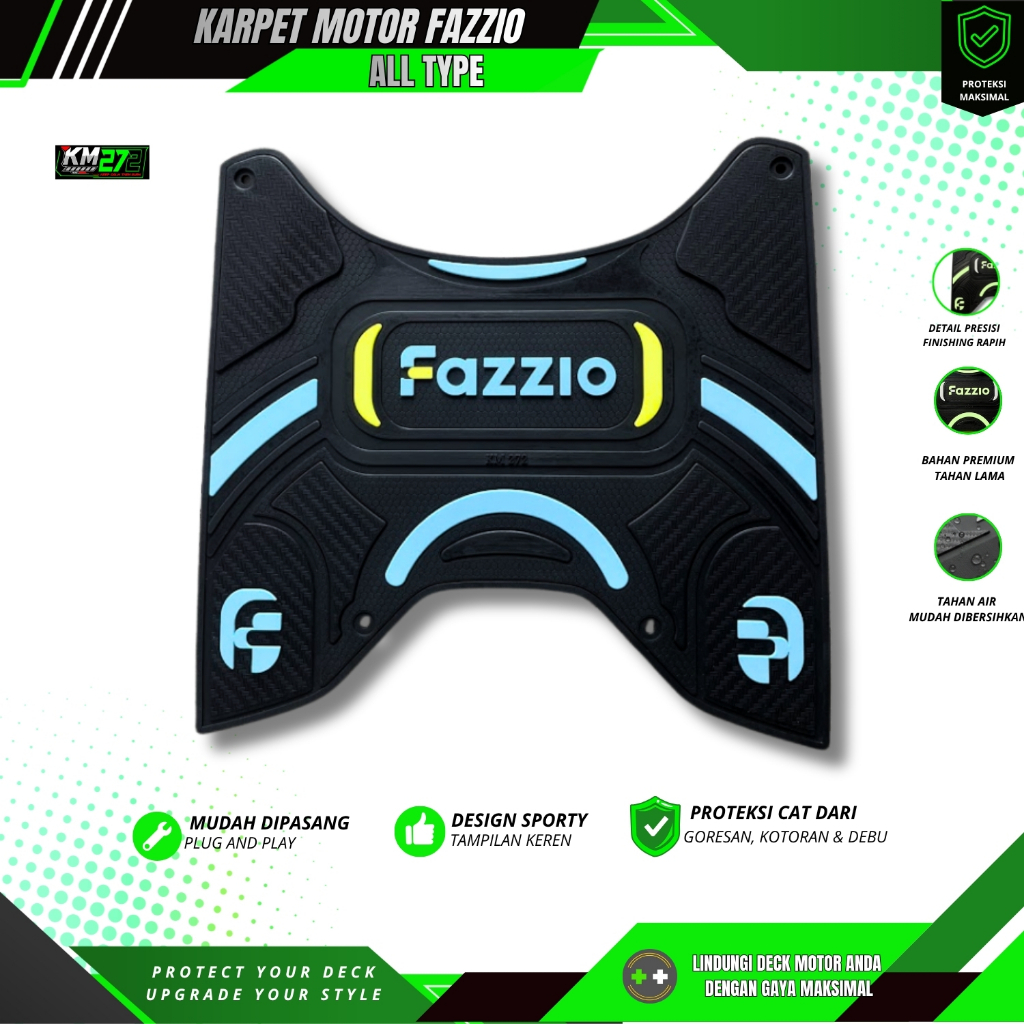 KARPET MOTOR FAZZIO - Karpet Yamaha Fazzio - Karpet Motor Fazzio