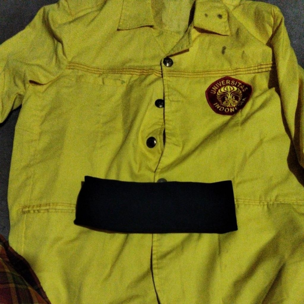 Jual Jakun jaket kuning makara merah fakultas hukum UI universitas Indonesia ukuran XL