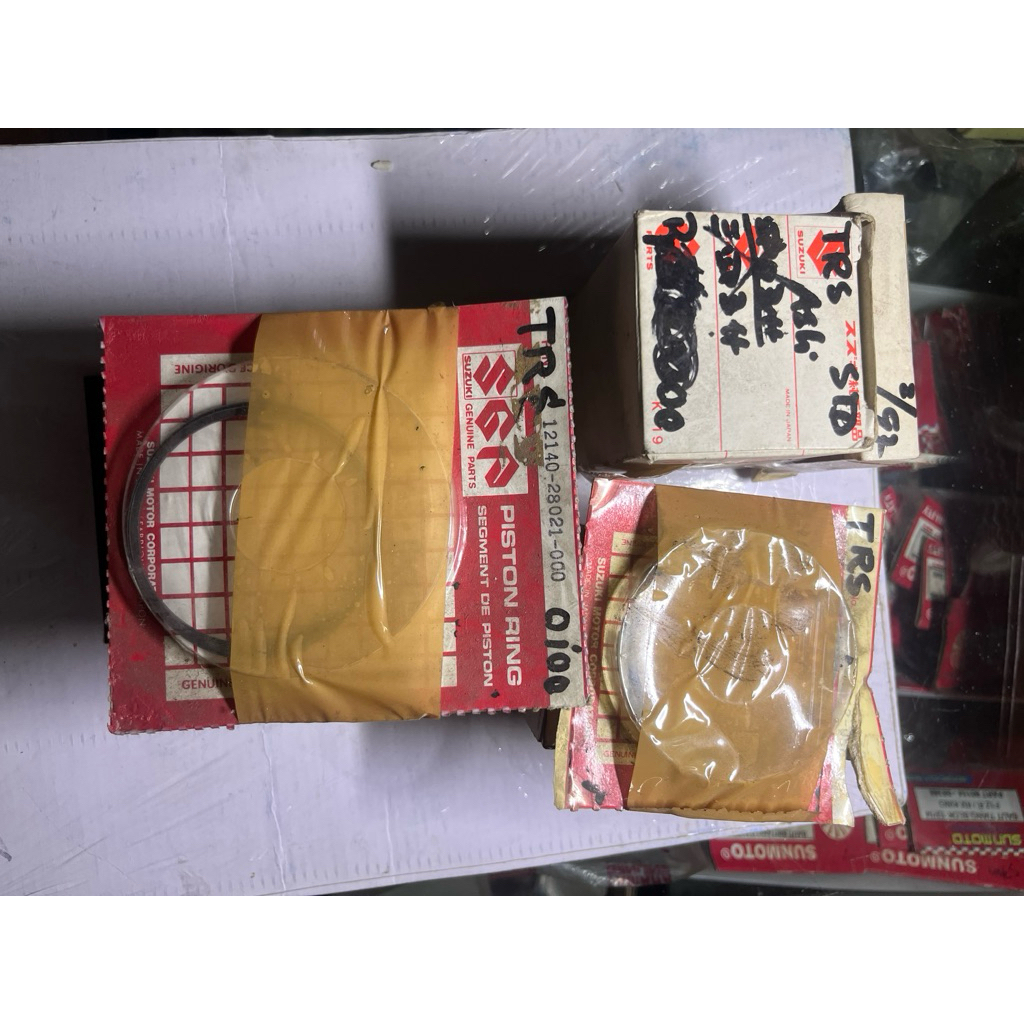 piston + ring piston suzuki trs 115 original