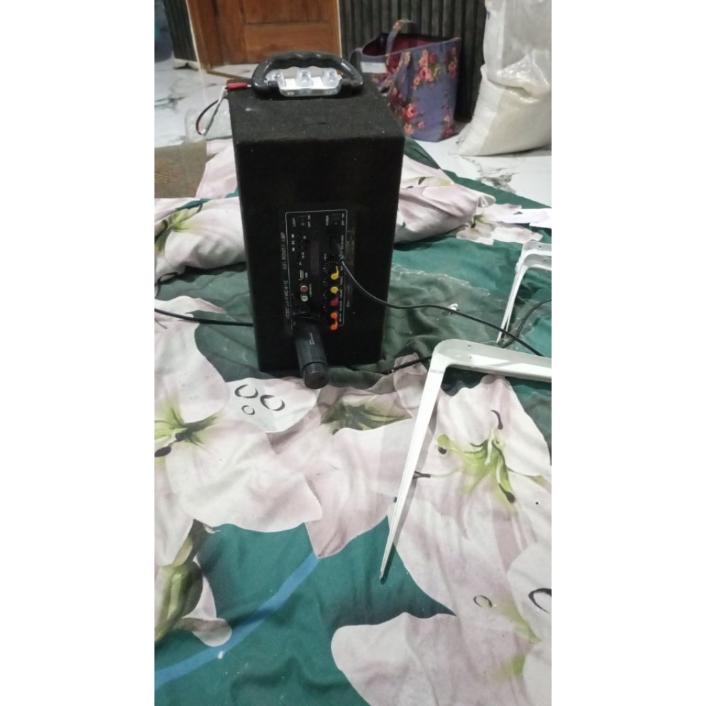 speaker aktif 5 inch glerr blutut karaoke radio l