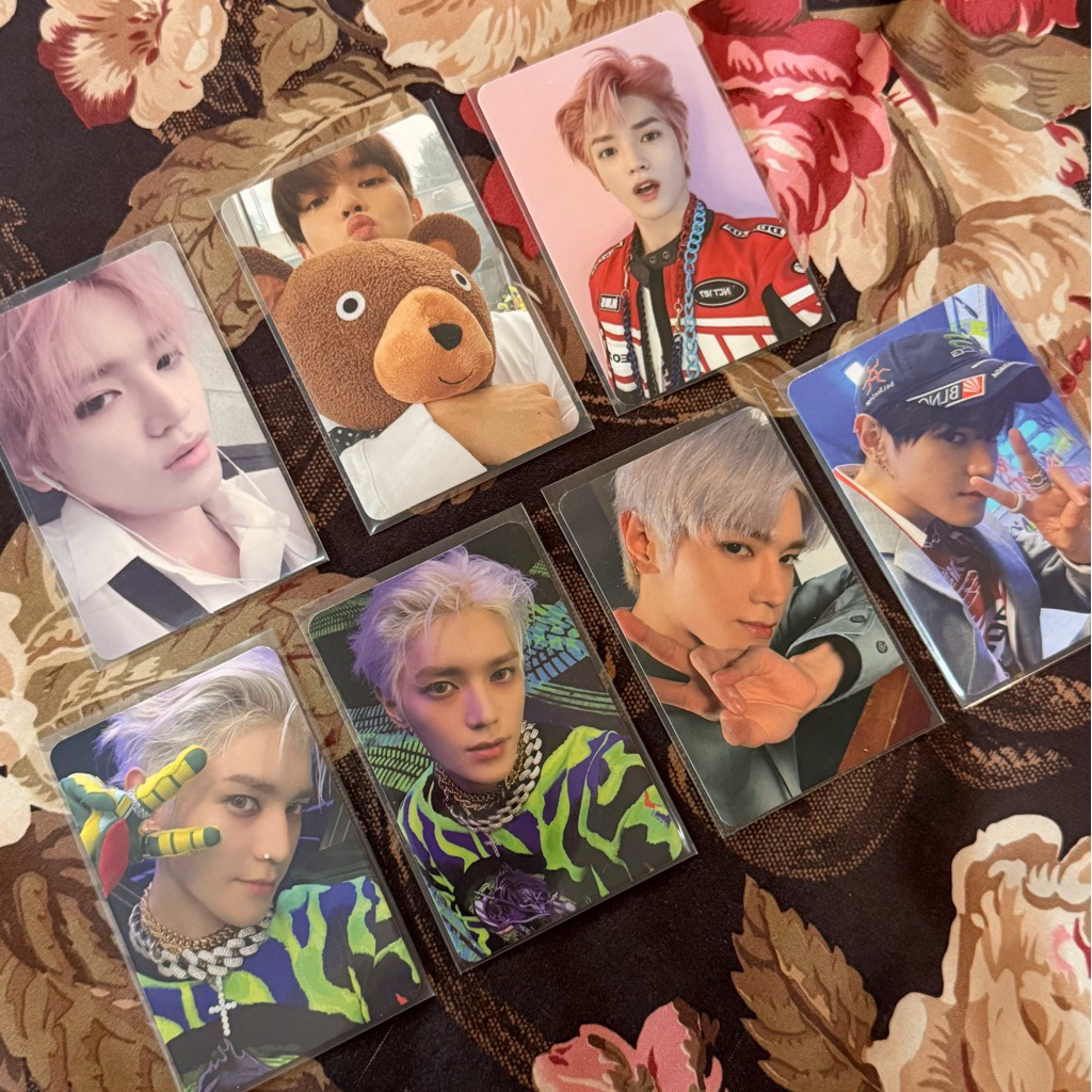 NCT 127 Taeyong Punch First Player Boneka Photocard Bundle
