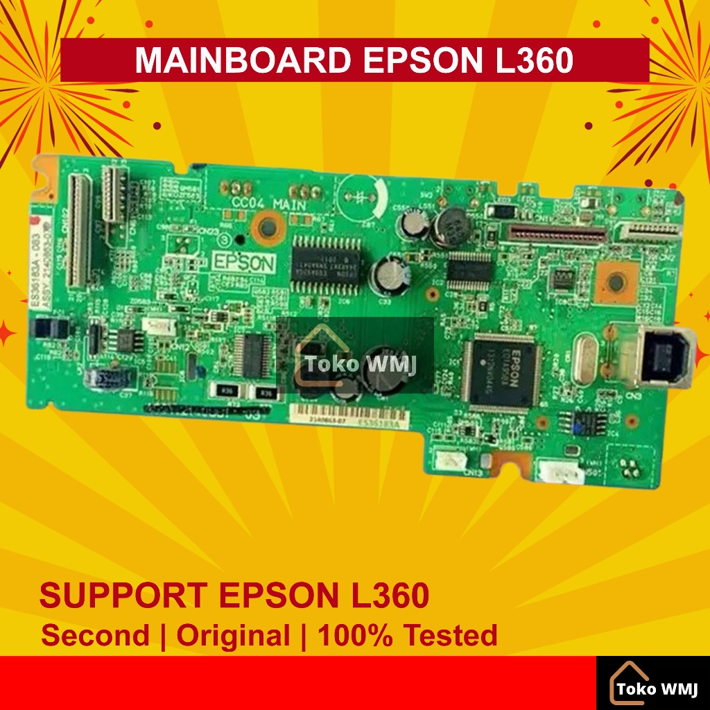 Mainboard Epson L360 Motherboard Epson L360 Logic Board L360