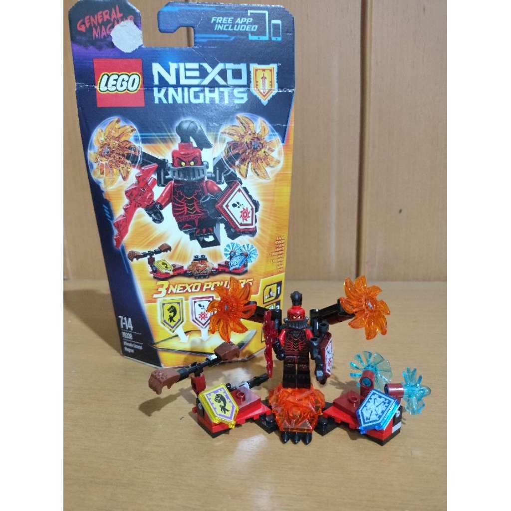 BIB. LEGO nexo knight ultimate general magmar