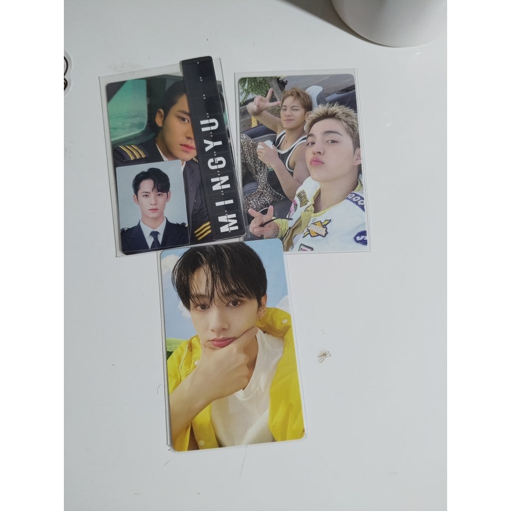 [TAKE ALL] Official photocard / pc seventeen mingyu pilot