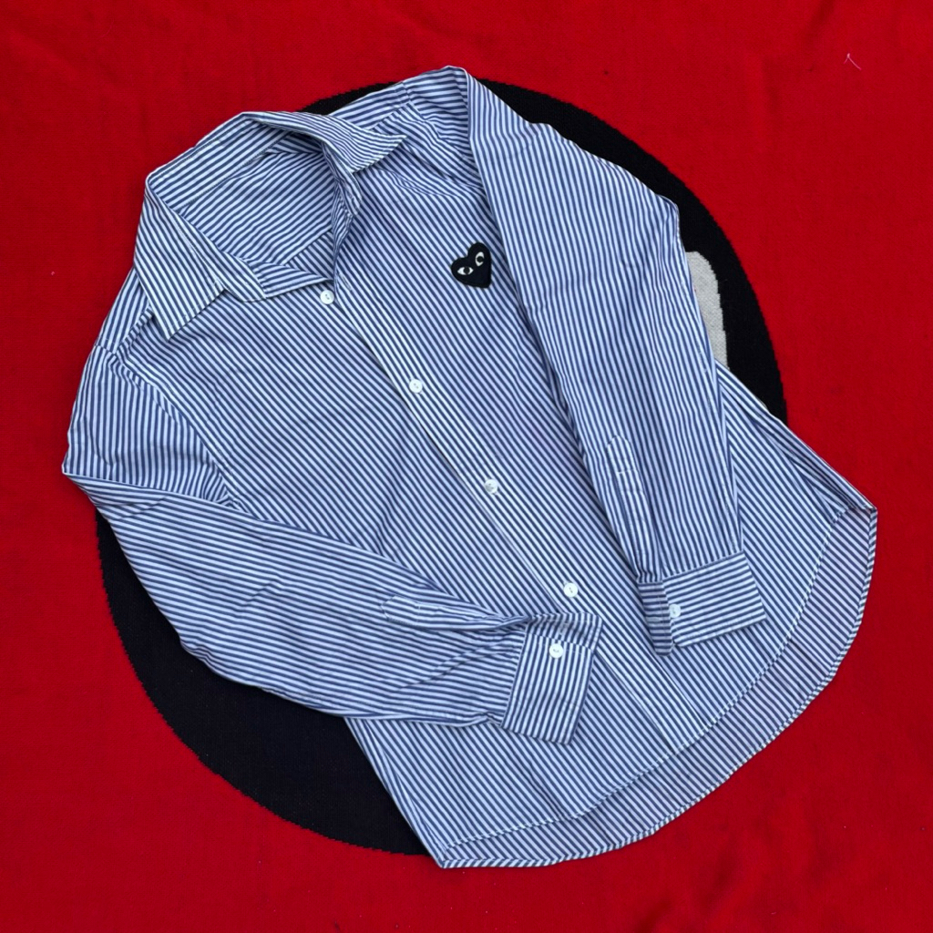 CDG Comme Des Garcons Shirt Button Kemeja
