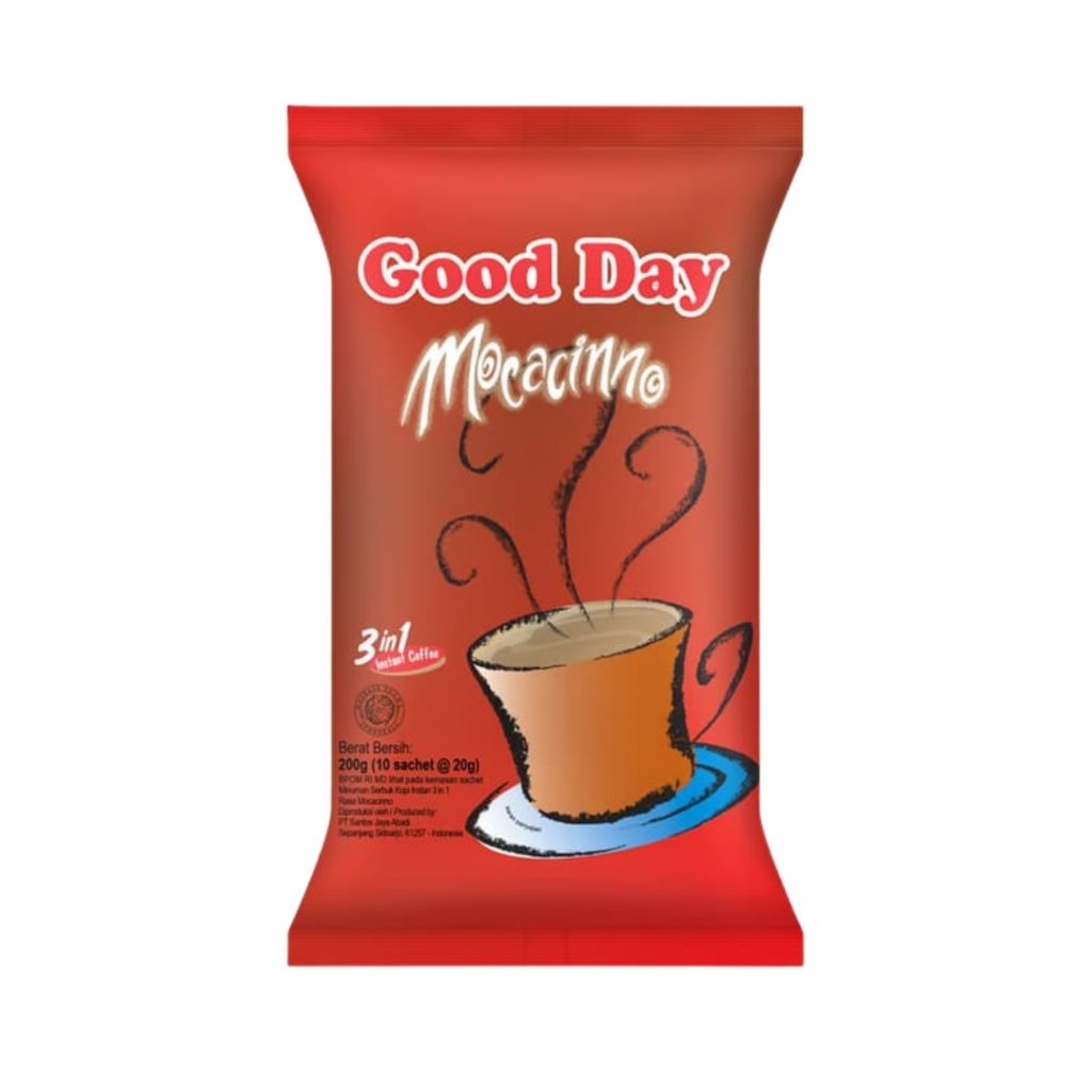 Good Day 3in1 - Kopi Instant - Kopi Sachet - 1 pack
