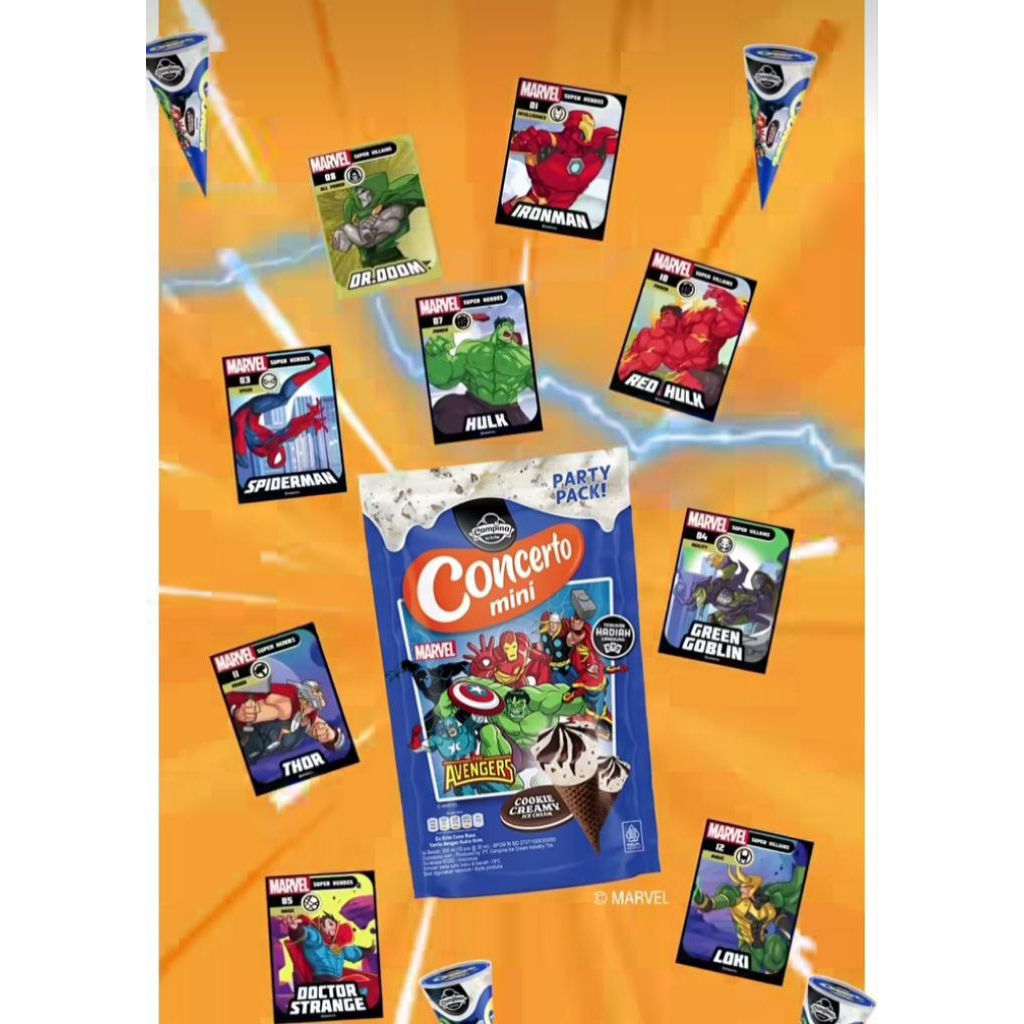 Marvell X Concerto Campina Collectible Card
