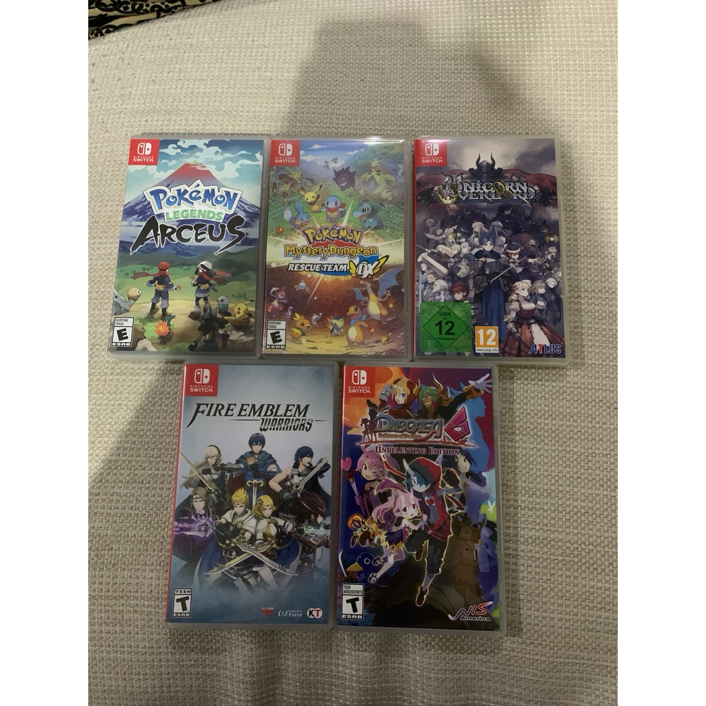 KASET NINTENDO SWITCH