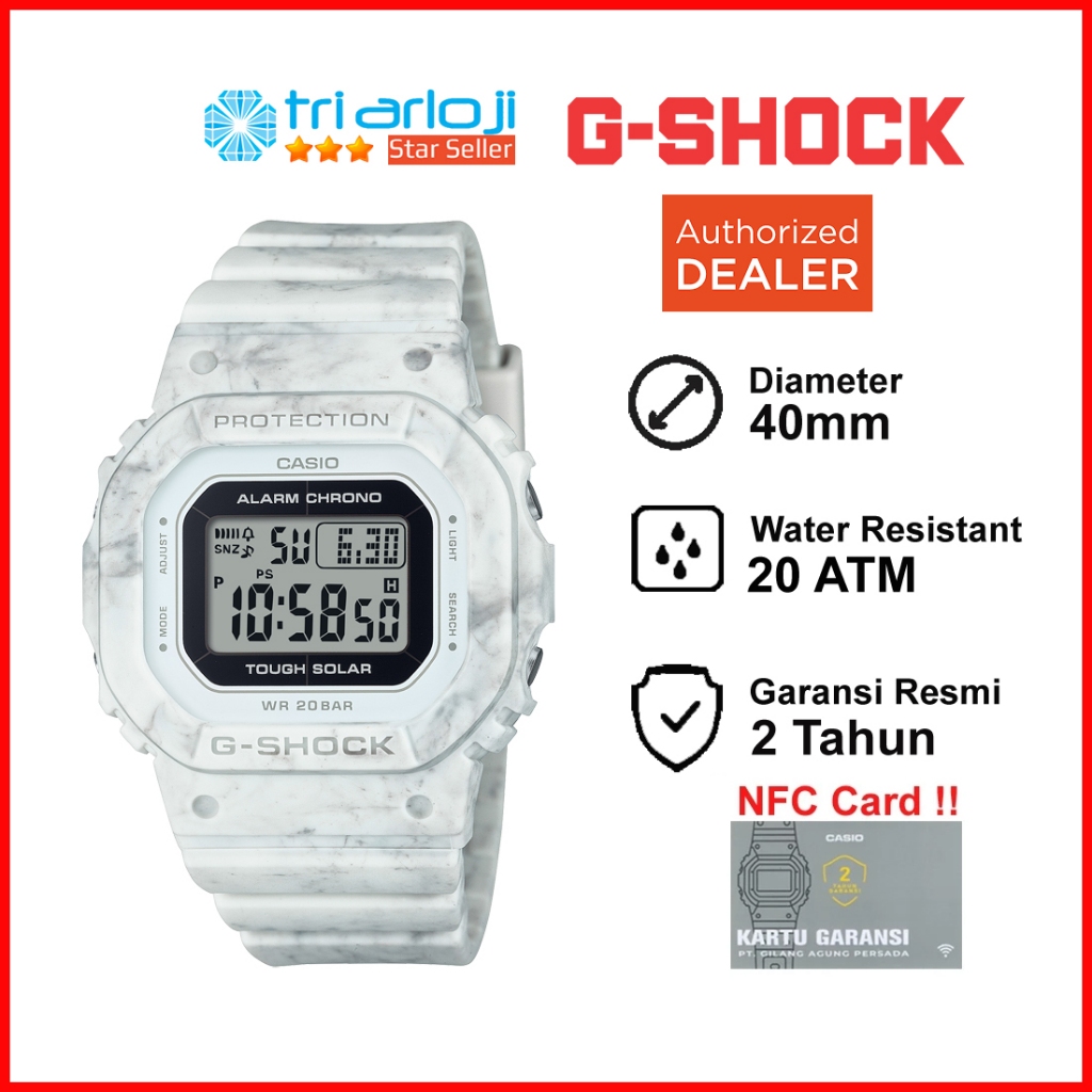 Casio G-SHOCK GMS-S5600RT-7DR Jam Tangan Wanita Digital Solar GSHOCK GMS-S5600RT-7 GMSS5600RT GMS S5