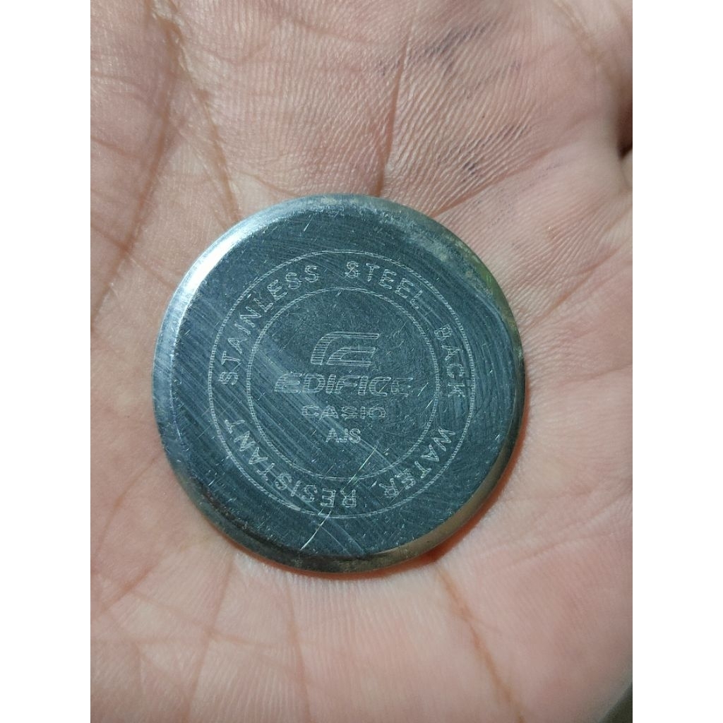 back case jam tangan casioo edifice ukuran 31mm bekas 31 no 31