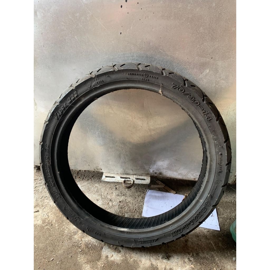 ban swallow s-222 Ring 14 70/90 bekas