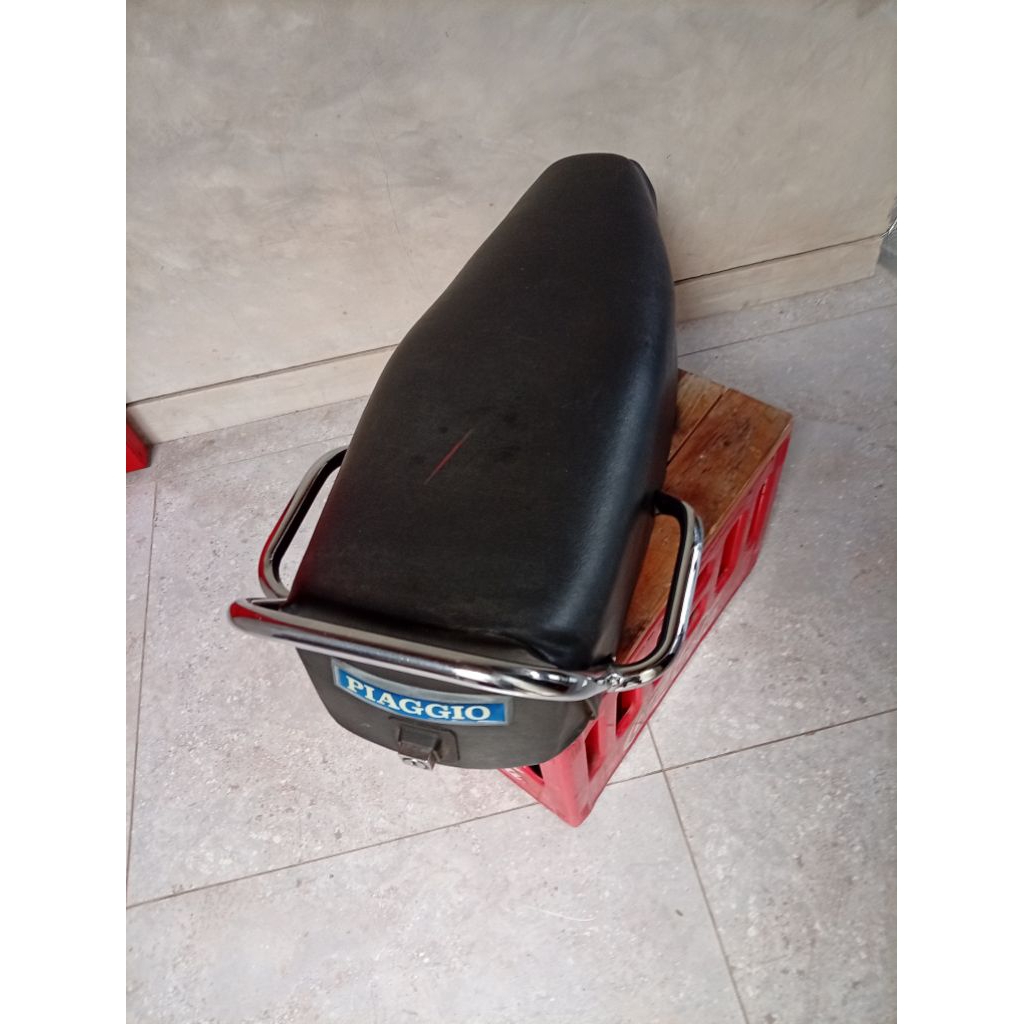 Jok Saddle Piaggio Original Vespa Px MK Arcobaleno Aom