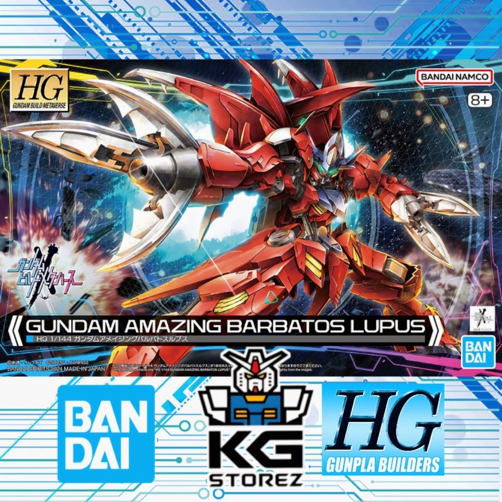 HG BANDAI Build Fighter Amazing Barbatos Lupus