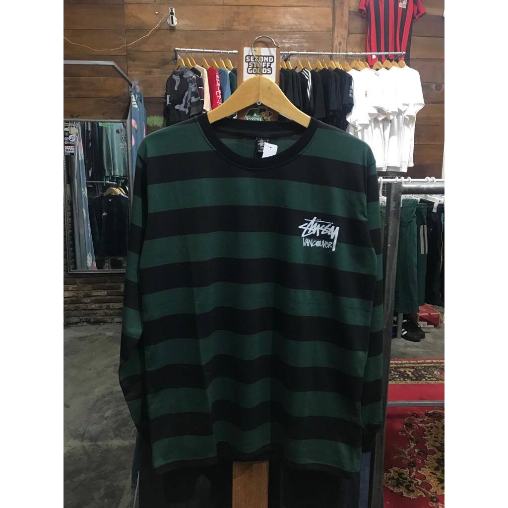 Kaos Stussy Lengan Panjang Premium