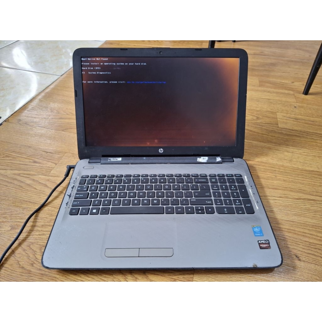 Laptop HP 15 Core i7 5500U 4GB VGA AMD 2GB (ADA MINUS) Mesin Hidup Normal Cocok Untuk PARTS