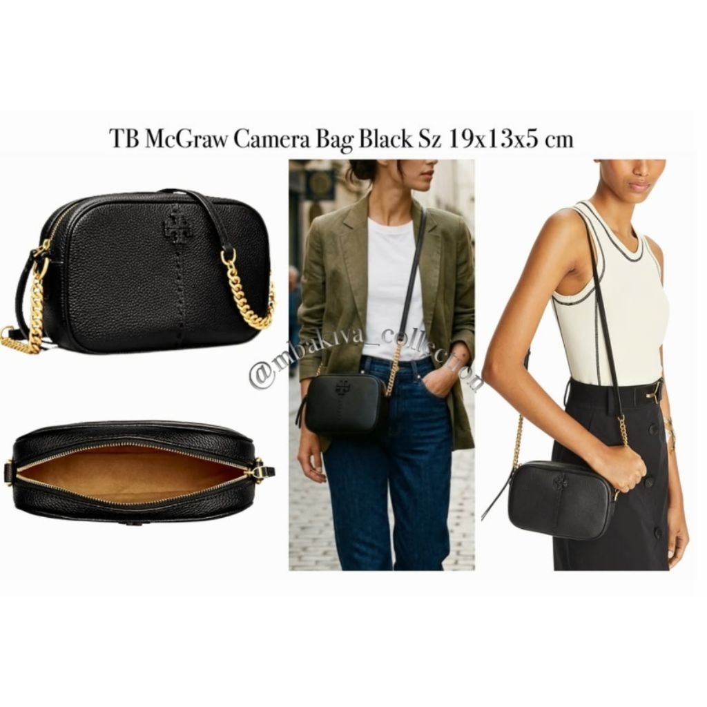 TB McGraw Camera Bag Black