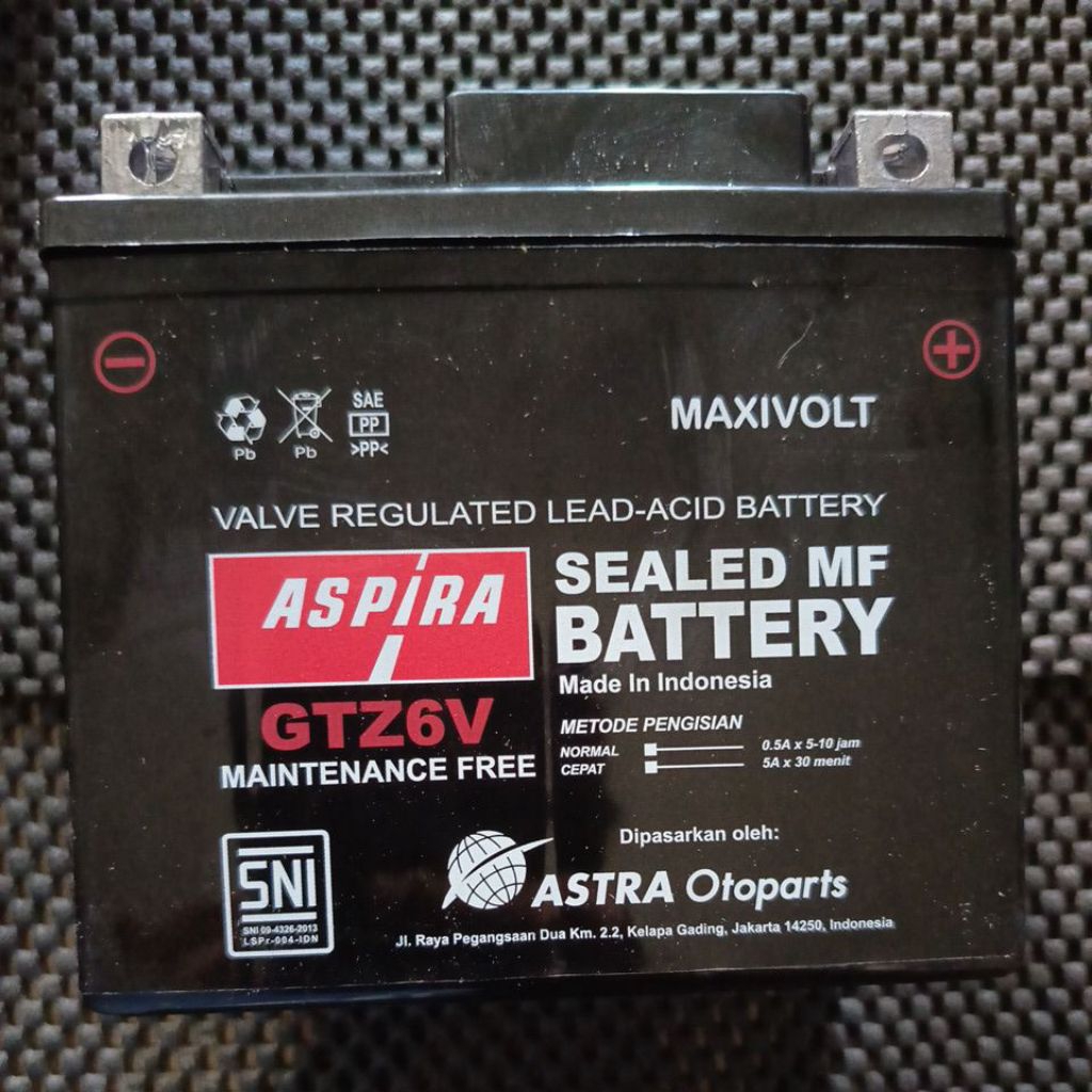 AKI ASPIRA GTZ6V ORIGINAL