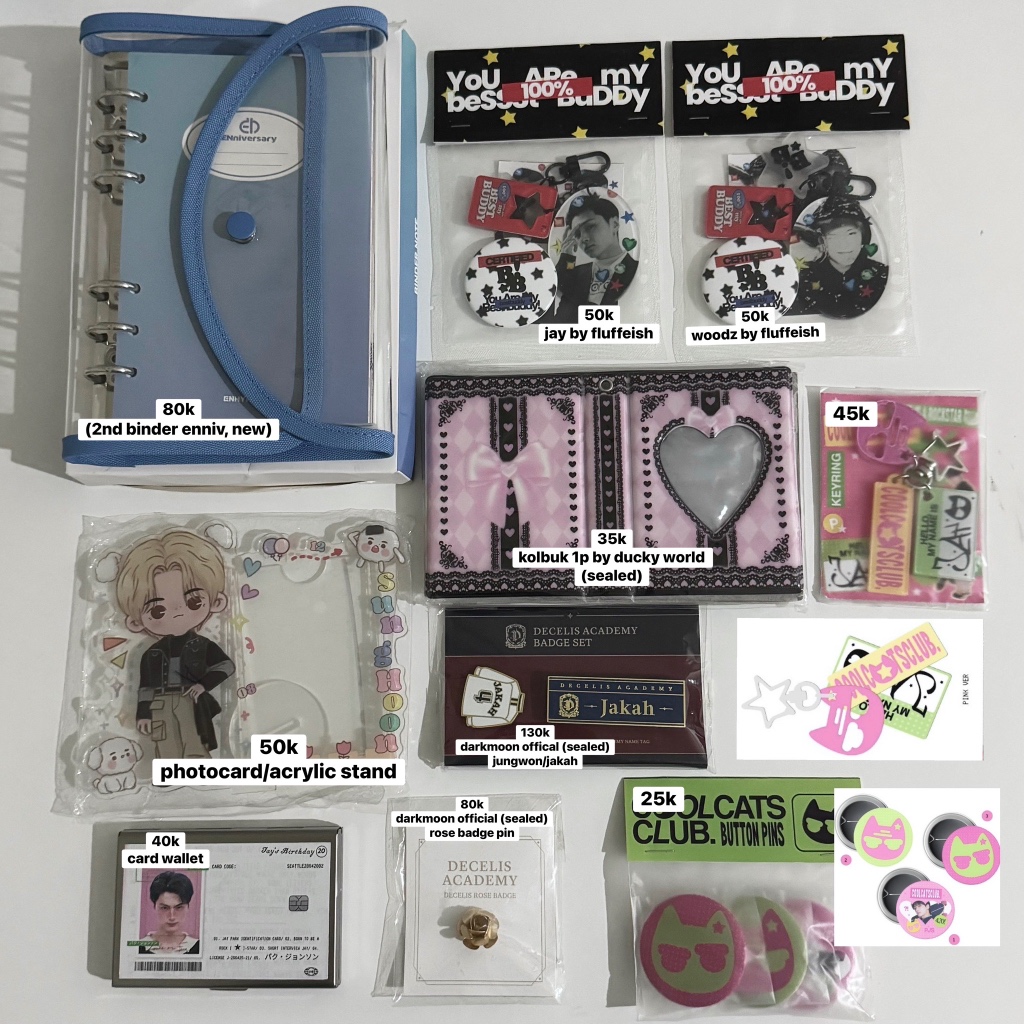 clearance sale enhypen jungwon heeseung jay jake sunghoon sunoo ni-ki niki gguggu package heli jaan 