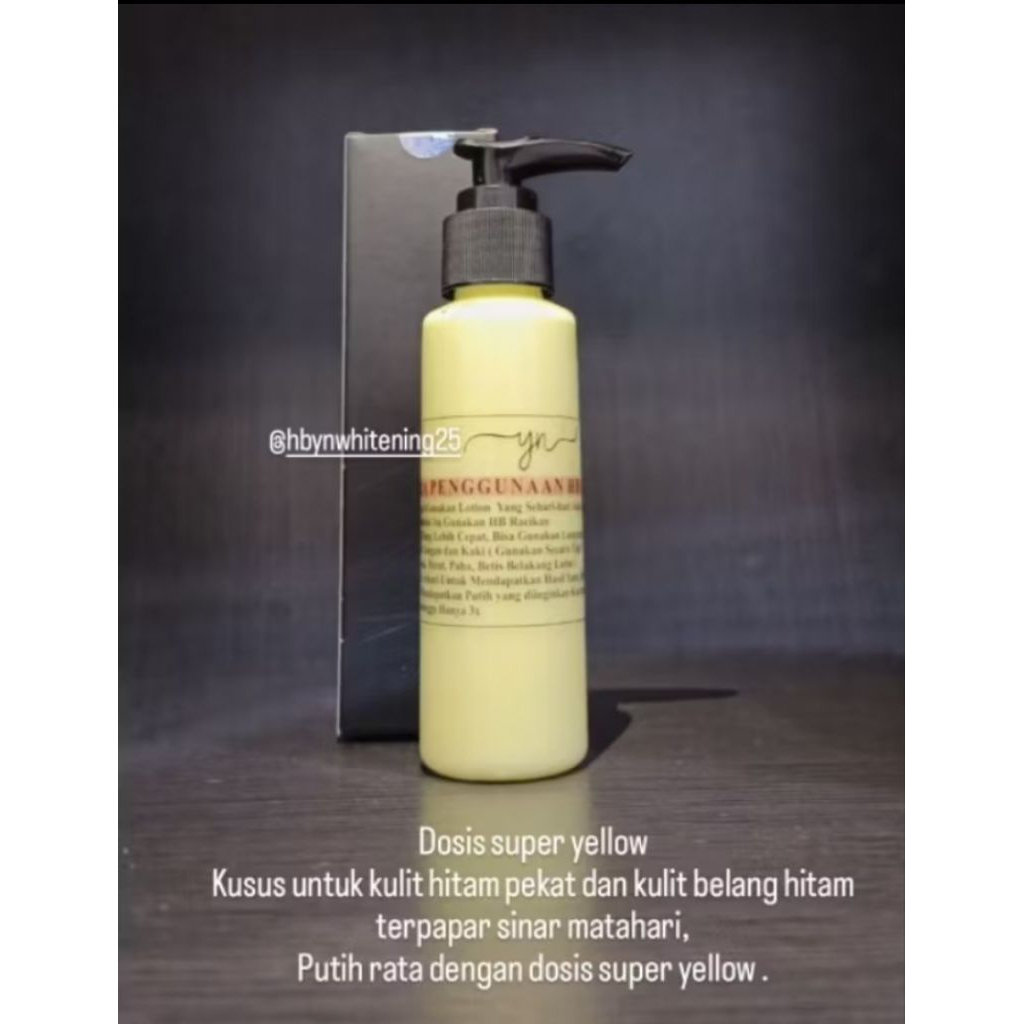 lotion Racikan dokter kusus kulit hitam pekat