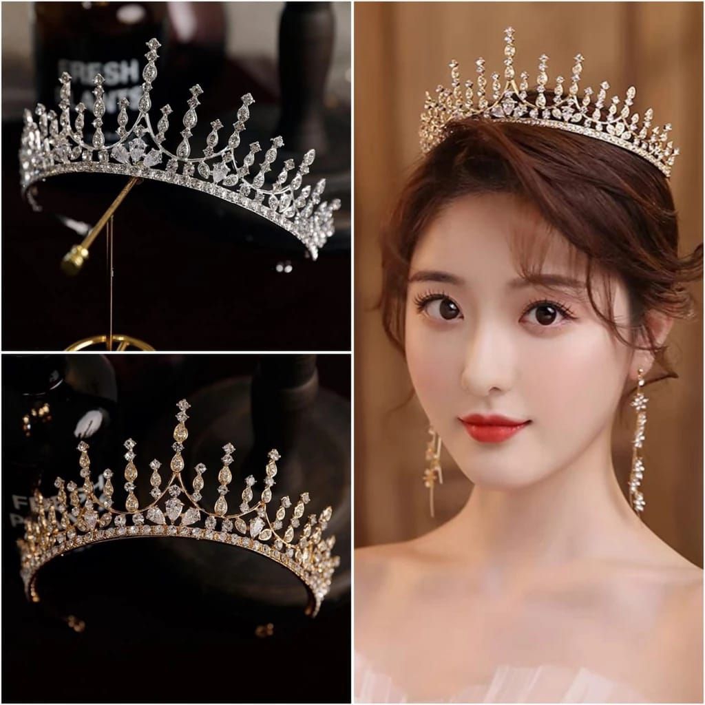 Mahkota Aurel Mahkota Wedding Mahkota Pengantin Mahkota Remaja