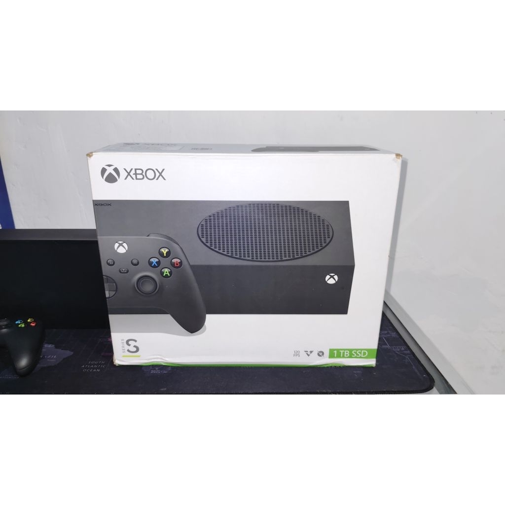Xbox series s black 1tb Edition Fullset Like new