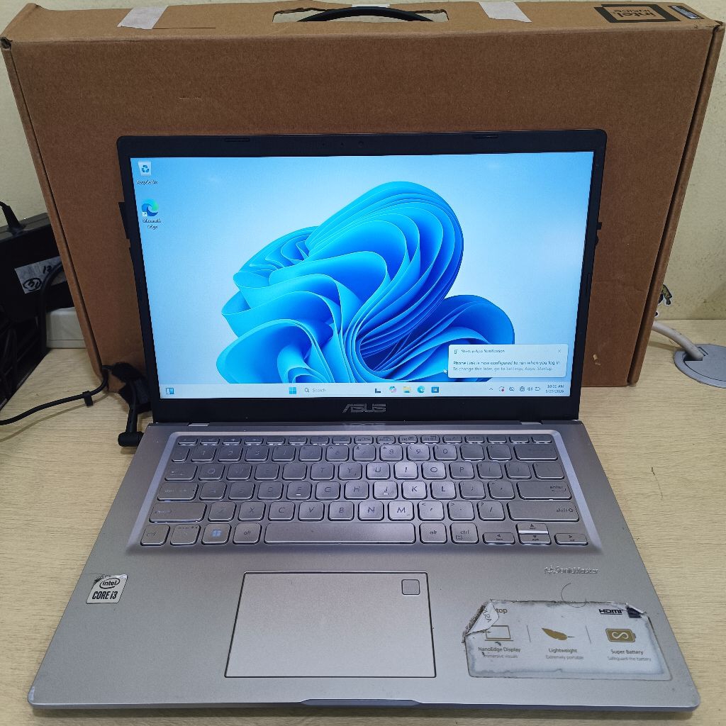 Asus X415JAB (2023) Intel core i3 1005G1 Ram 8/256 SSD (7627A) dus