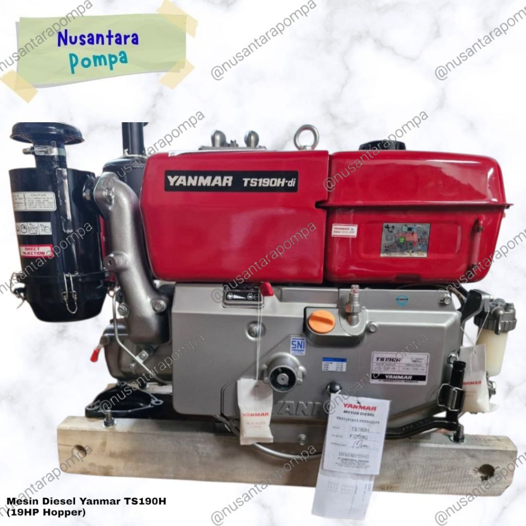 Mesin Diesel Yanmar TS190H (19HP Hopper)