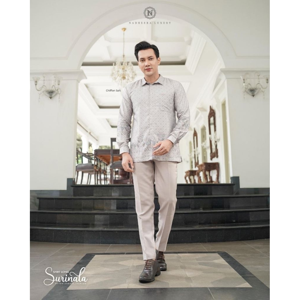 [ NEW COD ] BHANURASMI DAN SURUNaLA KEMEJA NADHEERA LUXURY SARIMBIT NADHEERA LUXURY 2027