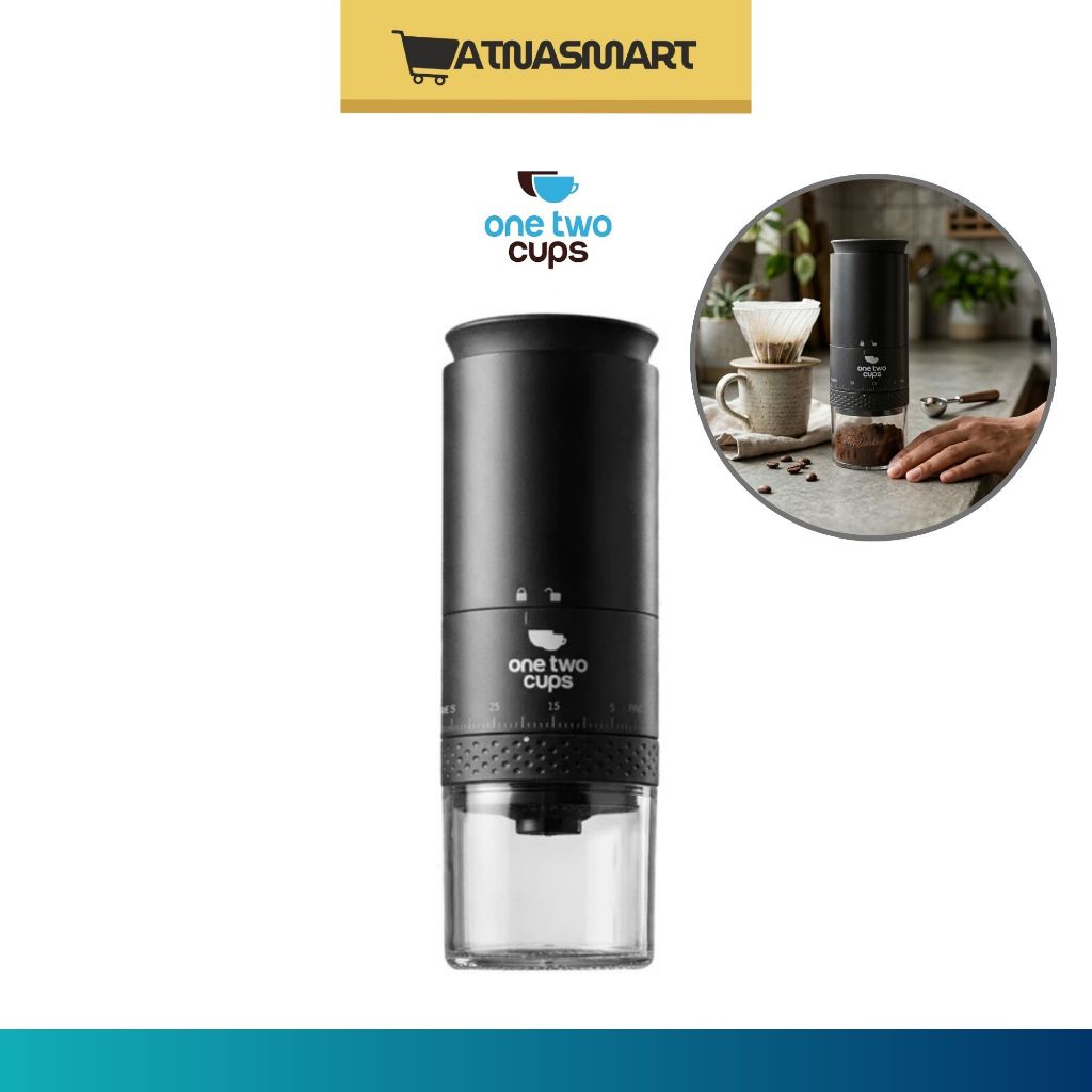 Penggiling Kopi Elektrik Coffee Grinder 2000mAh ][ Grinder Kopi Mini Grinder Kopi Elektrik