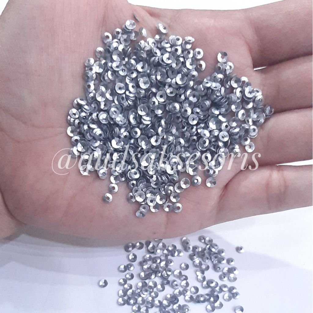 sequin /burci/payet/ramboci mangkok 3mm SPK 7-18